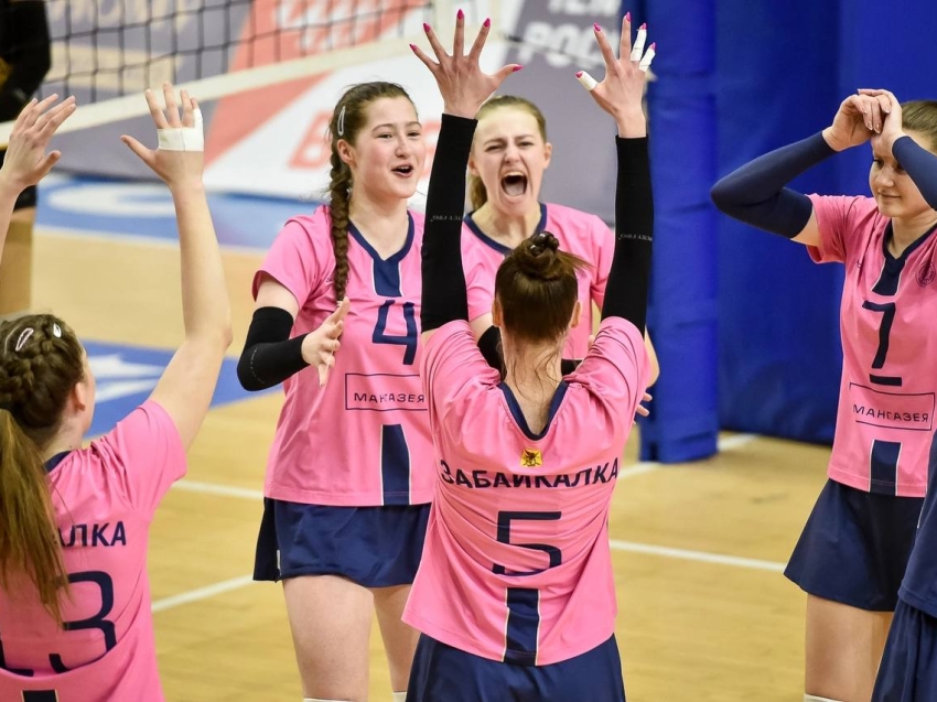 «Забайкалка» завершила шестой тур чемпионата России по волейболу двумя победами